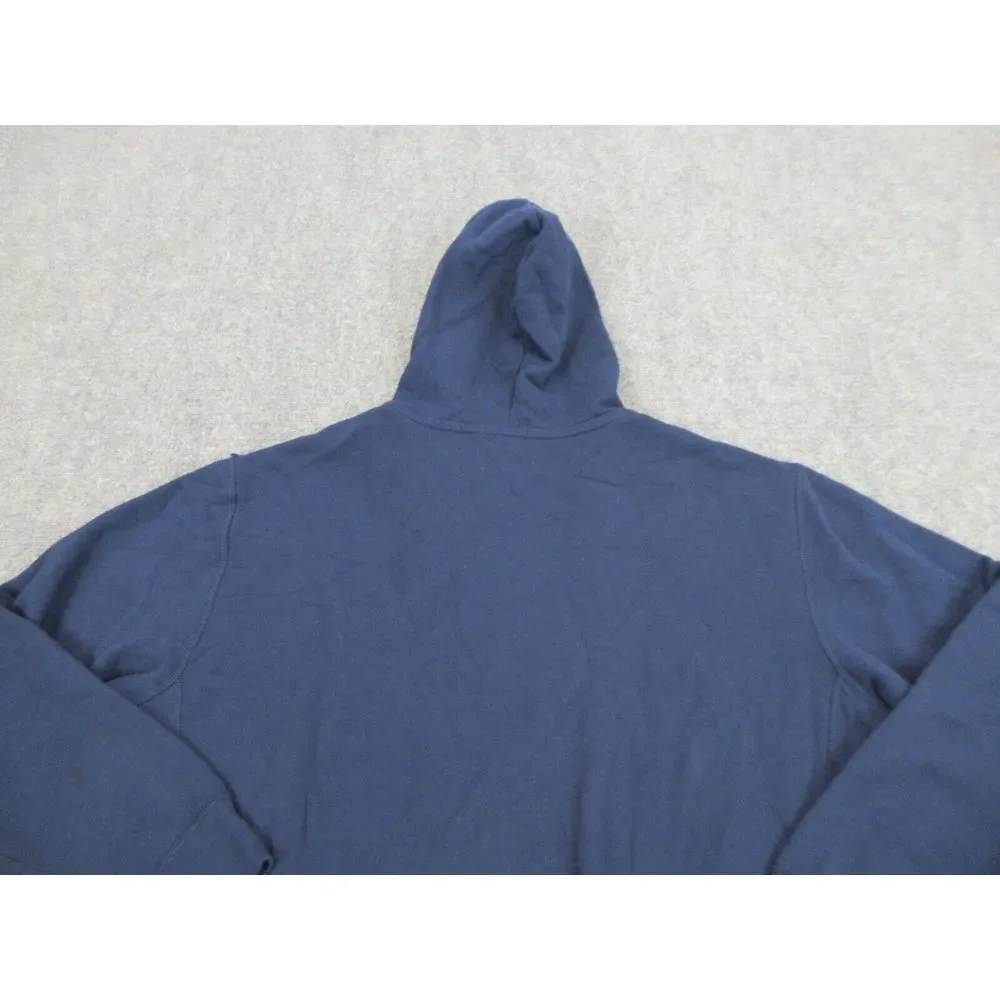 Polo‎ Ralph Lauren Sweater Mens 2XL XXL Blue Zip Outdoors Hoodie Sweatshirt Logo